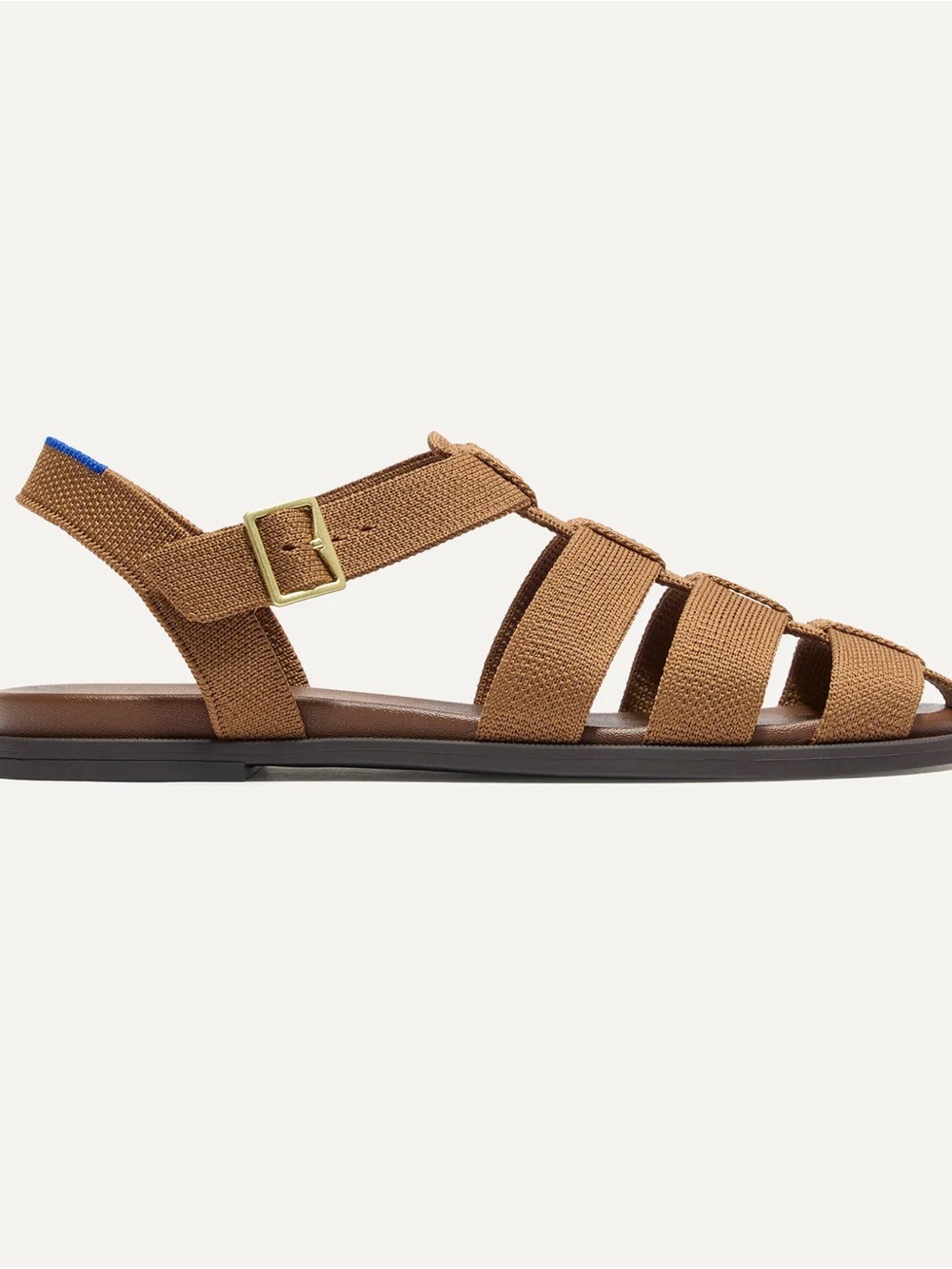 Rothy's Tan Woven Strappy Sandal - Picture 2 of 8